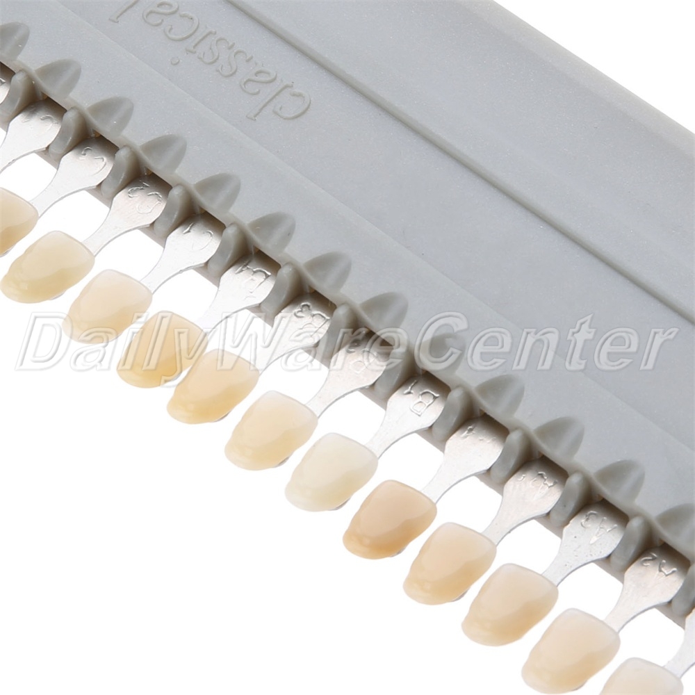 teeth-bleached-porcelain-shade-guide-16-colors-teeth-shade-guide-toothguide-797153015332-ebay