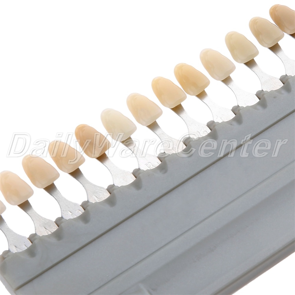 teeth-bleached-porcelain-shade-guide-16-colors-teeth-shade-guide-toothguide-797153015332-ebay